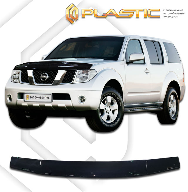 Дефлектор капота (Серия "Полноцвет" Коллекция) Nissan Pathfinder 