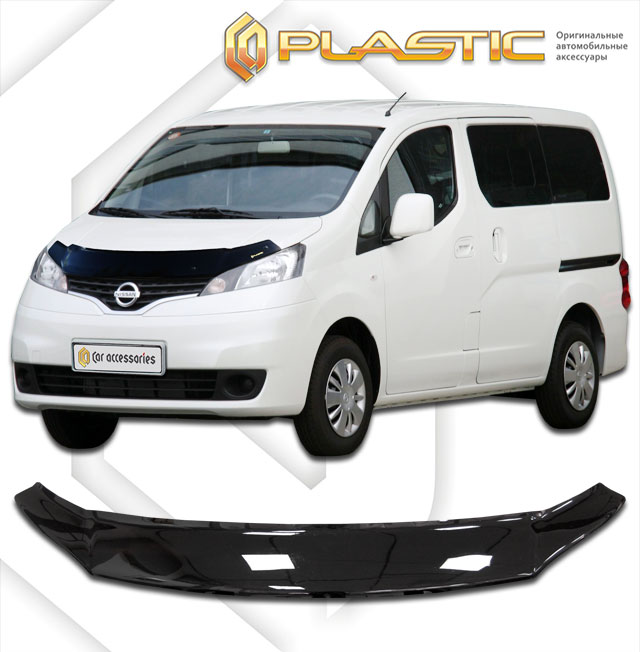 Дефлектор капота (Classic черный) Nissan NV200 1 поколение