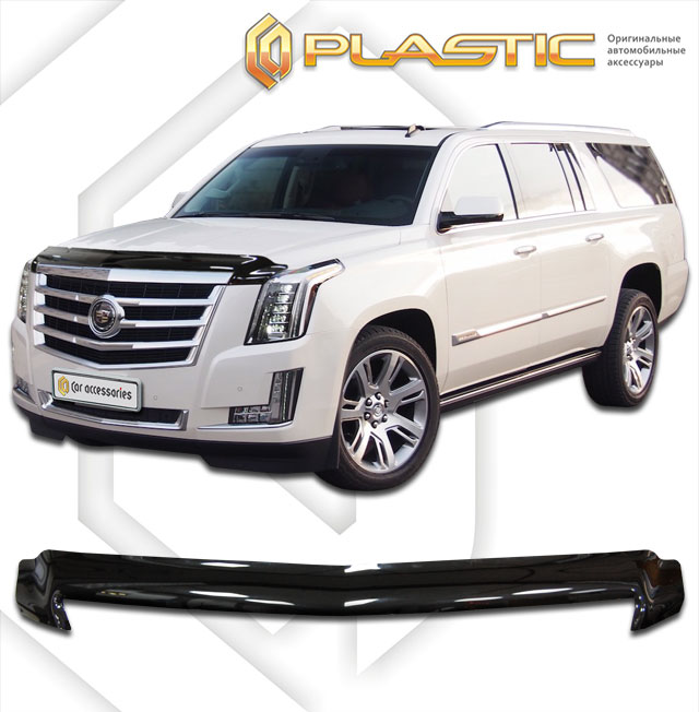 Дефлектор капота (Classic черный) Cadillac Escalade ESV