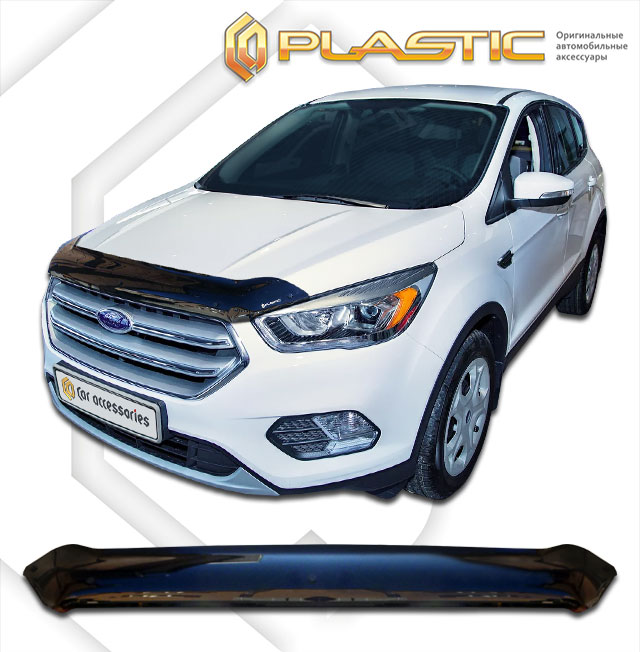 Дефлектор капота (Серия "Полноцвет" Коллекция) Ford Kuga 