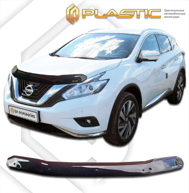 Дефлектор капота (Серия "Полноцвет" Коллекция) Nissan Murano 