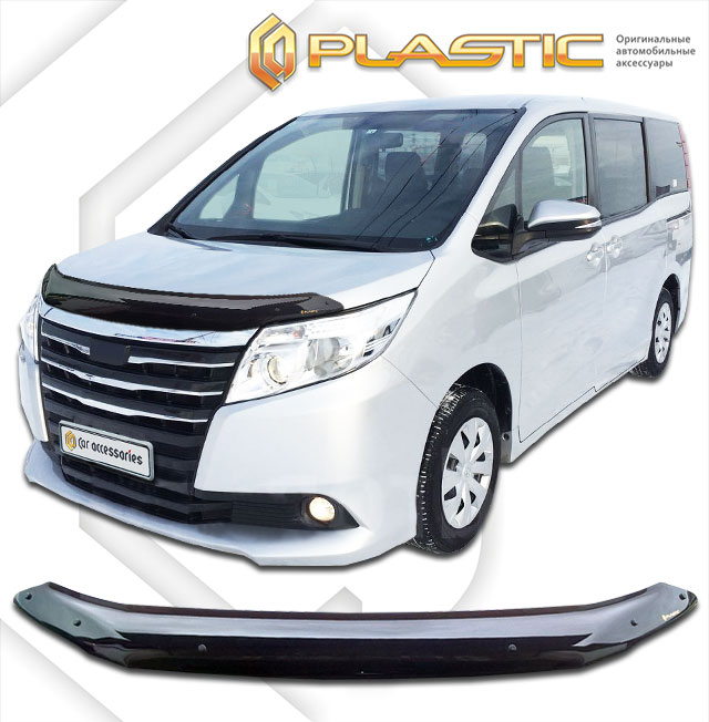 Дефлектор капота (Classic черный) Toyota Noah III поколение, минивэн, рынок Японии