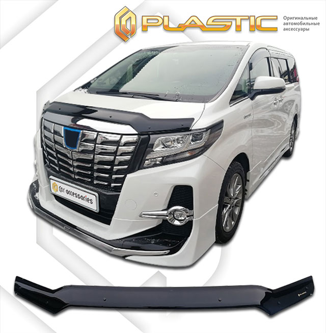 Дефлектор капота (Серия "Полноцвет" Коллекция) Toyota Alphard 