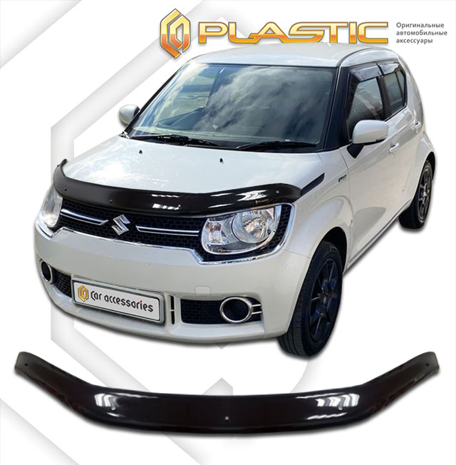 Дефлектор капота (Серия "Полноцвет" Коллекция) Suzuki Ignis 