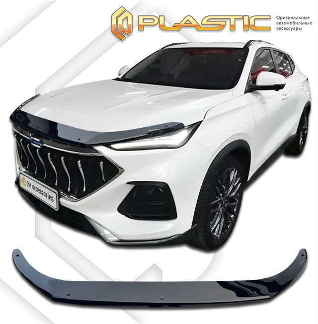 Дефлектор капота (Classic черный) Changan Oshan X5 I поколение, джип/suv 5 дв.