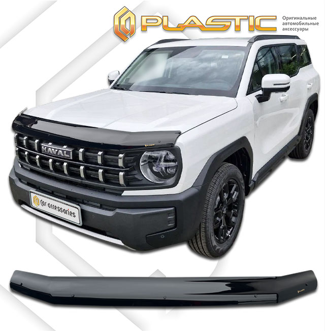 Дефлектор капота (Classic черный) Haval Н3 I поколение, джип/suv 5 дв.
