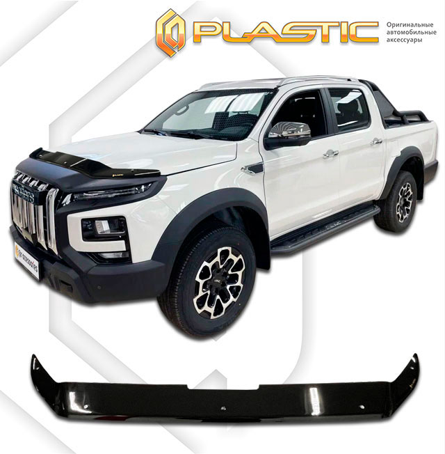 Дефлектор капота (Classic черный) Sollers ST9 I поколение, пикап