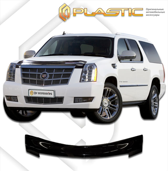 Дефлектор капота (Серия "Полноцвет" Коллекция) Cadillac Escalade 