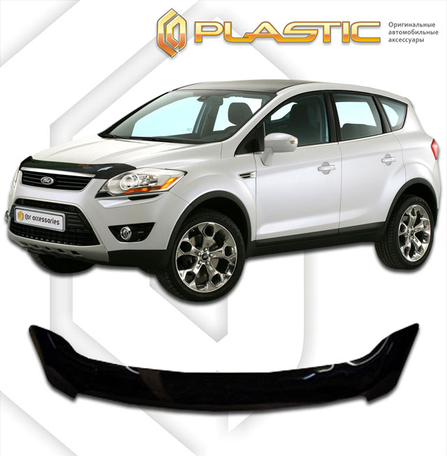 Дефлектор капота (Classic черный) Ford Kuga 