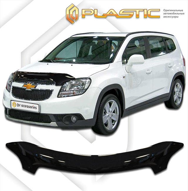 Дефлектор капота (Classic черный) Chevrolet Orlando 