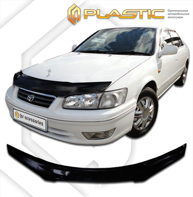 Дефлектор капота (Classic черный) Toyota Camry 