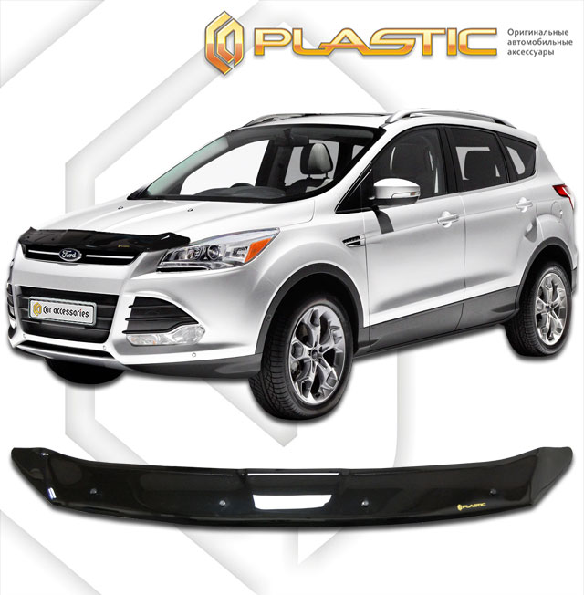 Дефлектор капота (Серия "Полноцвет" Коллекция) Ford Kuga 