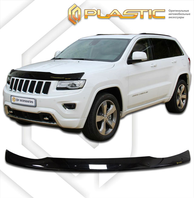 Дефлектор капота (Серия "Полноцвет" Коллекция) Jeep Grand Cherokee 