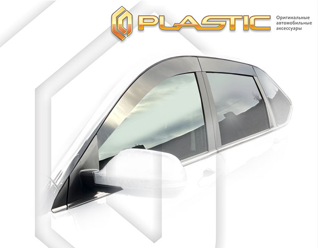 Ветровики дверей 2D (Classic полупрозрачный) Haval M6 II поколение, джип/suv 5 дв., рынок России