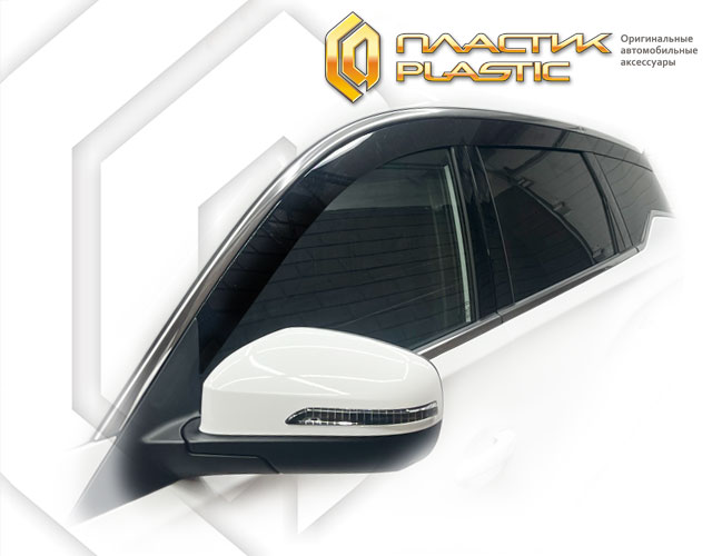 Ветровики дверей 2D (Classic полупрозрачный) Chery Tiggo 7L I поколение, джип/suv 5 дв., рынок РФ