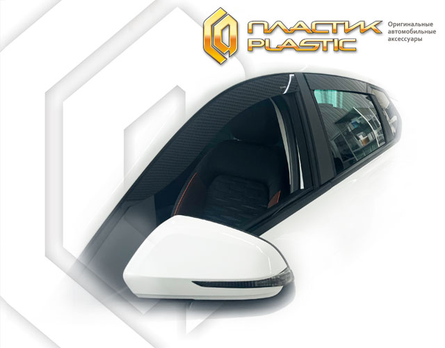 Ветровики дверей 2D (Classic полупрозрачный) LADA ISKRA SW, ISKRA SW CROSS I поколение, универсал