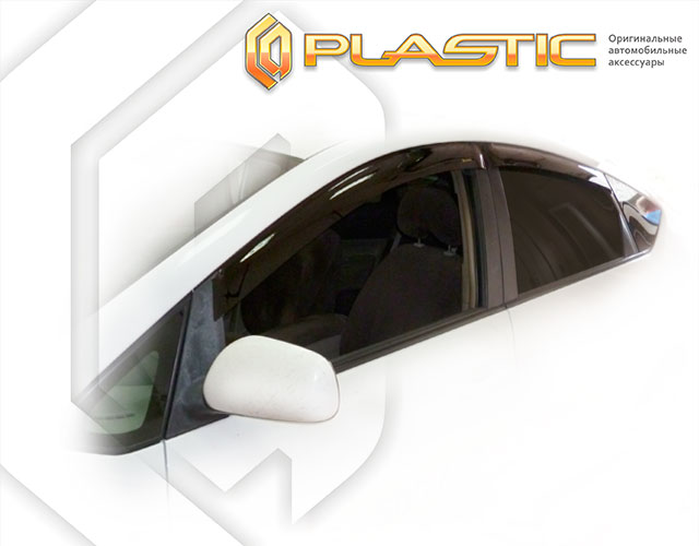 Ветровики дверей (Classic полупрозрачный) Toyota Prius Right hand drive