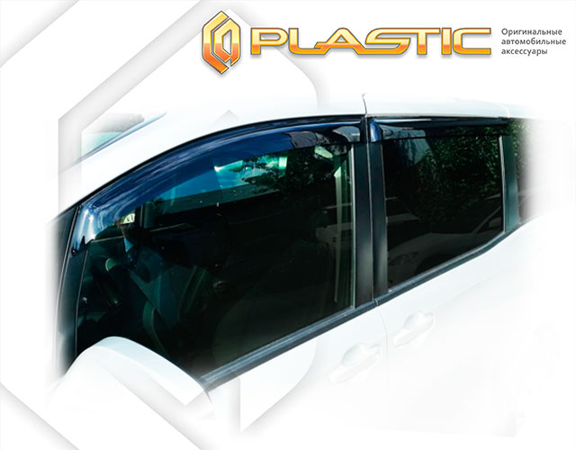 Ветровики дверей (Classic полупрозрачный) Toyota Noah III поколение, минивэн, рынок Японии