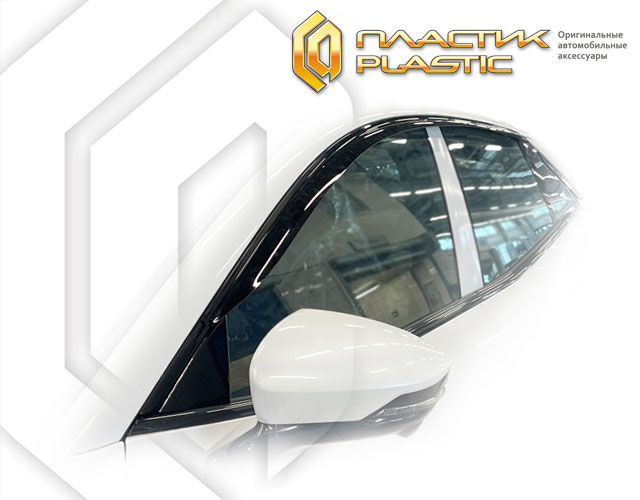 Ветровики дверей (Classic полупрозрачный) Changan Deepal S07 I поколение, джип/suv 5 дв., рынок России