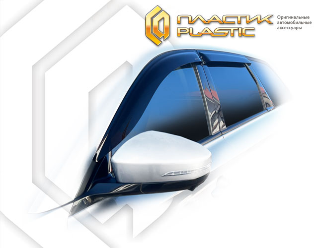 Ветровики дверей (Classic полупрозрачный) Changan CS75 PRO I поколение, джип/suv 5 дв., рынок РФ
