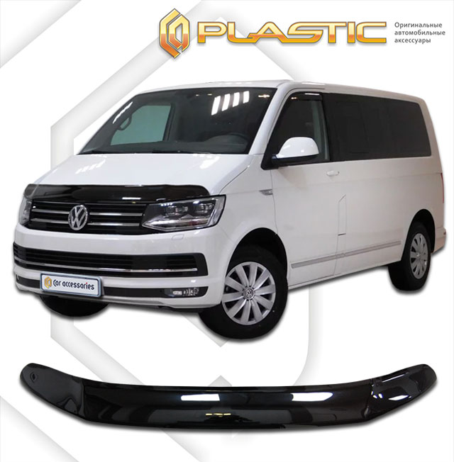 Дефлектор капота (exclusive) (Classic черный) Volkswagen Transporter 