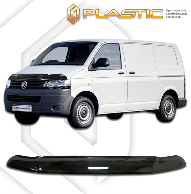 Дефлектор капота (exclusive) (Classic черный) Volkswagen Transporter 